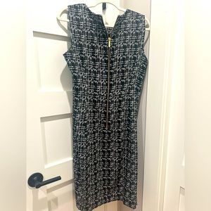 Black and white Calvin Klein dress